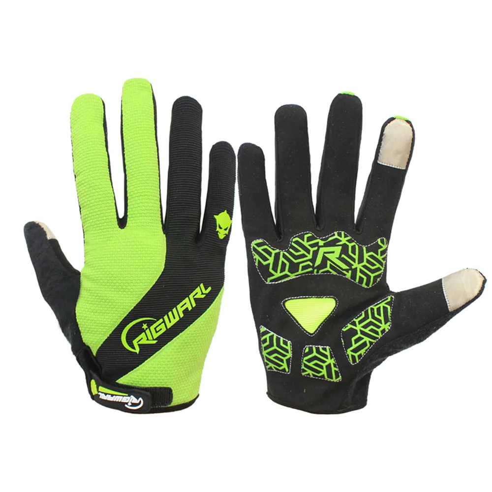 RIGWARL اللمس شاشة الرجال في الهواء الطلق قفازات ركوب الدراجات دراجة MTB الدراجة قفازات الدافئة إيفا مبطن المضادة للانزلاق قفازات Luvas دي ciclismo