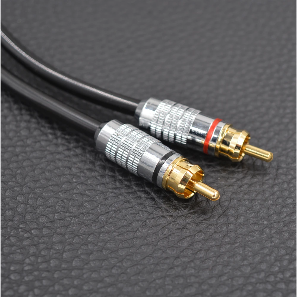 MonsterProlink Стандартный 100 стерео 3,5 мм до 2RCA аудио y-кабель красный для MP3 CD DVD ТВ PC аудиофилов кабель Бесплатная доставка