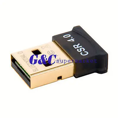  Mini USB Bluetooth V4.0 20M 3Mbps Dongle Dual Mode Wireless Adapter Device 