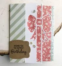 

Bow border Metal Cutting Dies for DIY Scrapbook Photo Album PaperCard Decorative Craft Embossing Dies