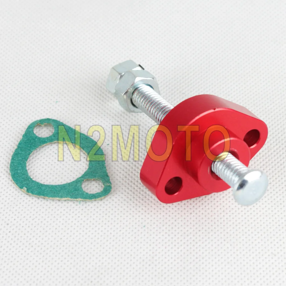 Red Manual Cam Timing Chain Tensioner for ATV HONDA TRX 250 250X 300EX