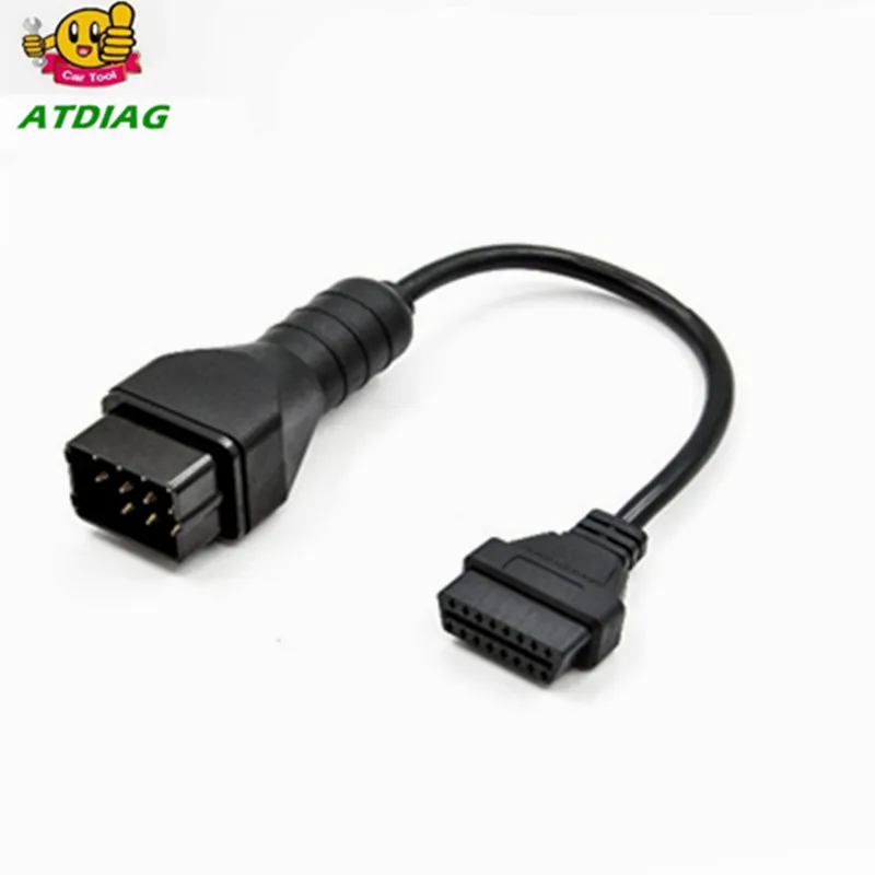 

TOP quality for Renault 12 pin OBD II Car Accessories Diagnostic Cable for Renault 12Pin to OBD2 16pin Connector Adapter