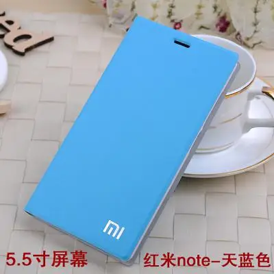 Новое поступление для Xiaomi Redmi Note/Redmi 1 s/mi3 чехол, роскошный тонкий стильный кожаный чехол-книжка для Xiaomi Redmi Note 1s mi3 чехол-сумка - Цвет: Sky Blue for RMNT