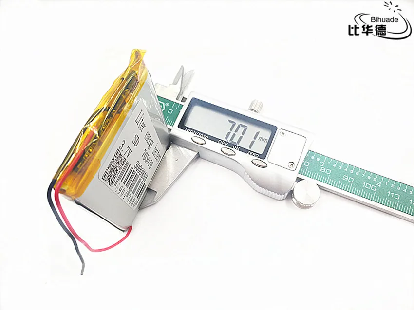 Литиевая батарея хорошего качества 3,7 V, 3000 mAH 705070 полимер литий-ионный/литий-ионный аккумулятор для планшетных ПК, gps, mp3, mp4