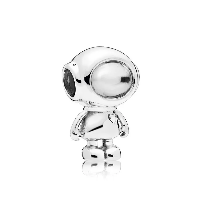 

Starland Fine Detail 100% Genuine 925 Sterling Silver Astronaut Tommy Charm For Women party Jewelry Best Gifts