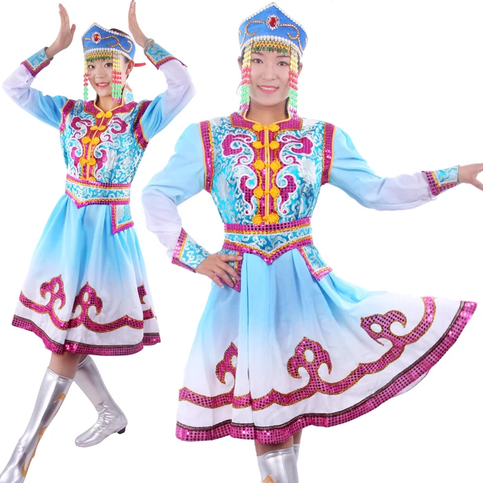 font b Chinese b font minority font b clothing b font apparel Ethnic garment Mongolia