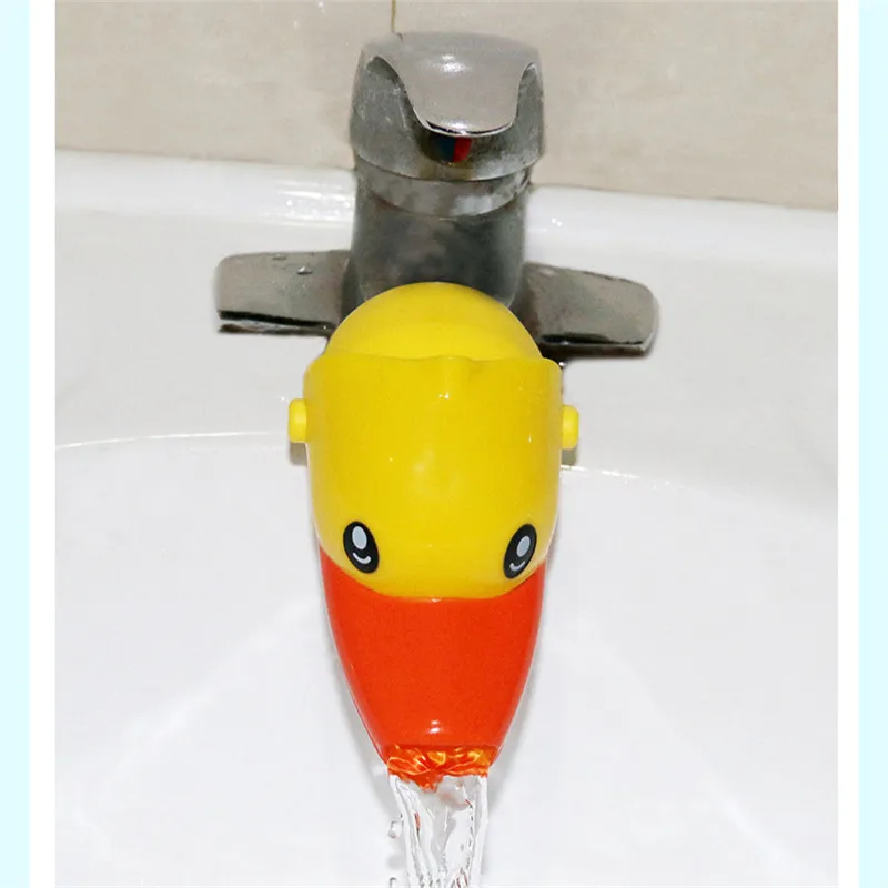 

1 pcs Lovely Cartoon Animals Hand Washing Device For Kid Children Kid Hand Washing Helper in Bathroom Sink Accessories