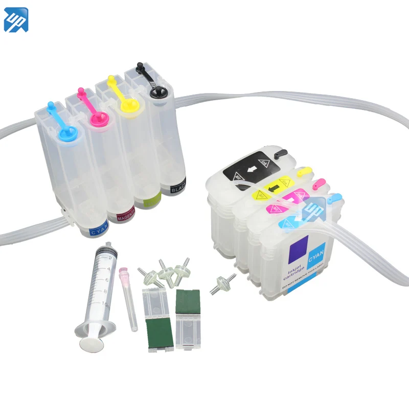 

UP CISS compatible for HP 11 82 Continuous Ink Supply System CIS/CFS for HP DesignJet 111 printer ink cartridge