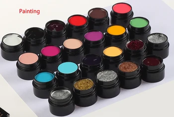 M.ladea Painting Color Nail gel polish drawing UV Gel 5g 23 colors line 3D model High