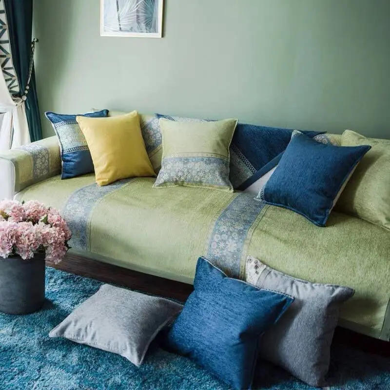 cheap High quality chenille material Sofa Cushion Non slip Sofa Towel Backrest Towel Warm in winter and cool in summer Sofa Cover