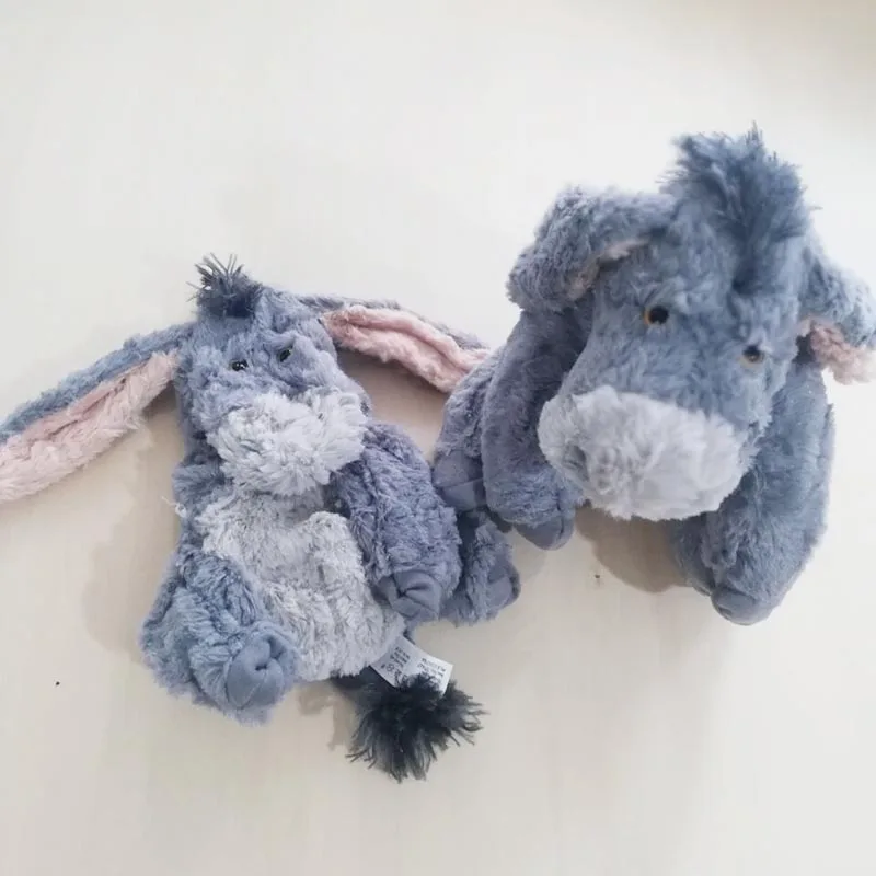 10 шт. ненабитая пустая кожа Eeyore Кристофер Робин eeyore плюшевый ослик мультфильм кукла кожа оболочки полу-готовая плюшевая игрушка - Цвет: 20cm eeyore skin