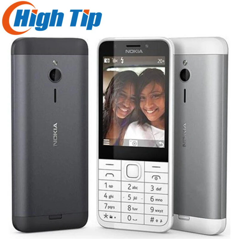 Unlocked Original Nokia 230 Dual SIM GSM 2.8"  2MP 360P Single Core Cheap Cellphone Refurbished Mobile Phone Free Shipping iphone 8 refurbished