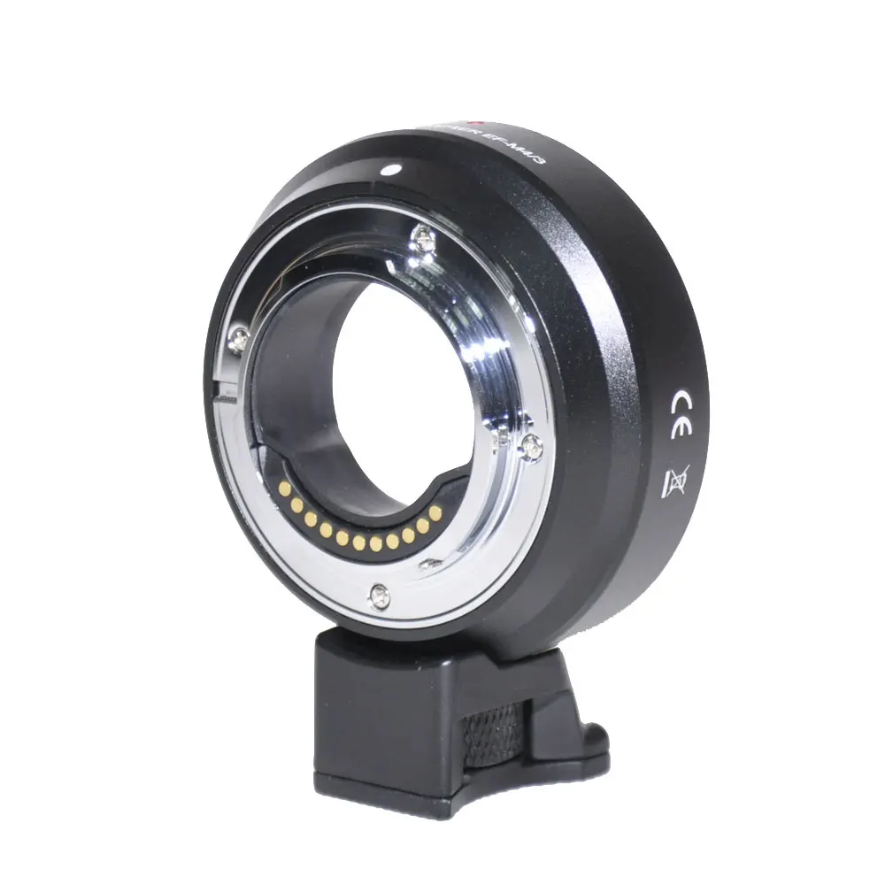Адаптер объектива Jintu с автофокусом AF для Canon EF/EF S Micro M4/3 Olympus E PL5 EF/1 PL6 EF/3 объектив