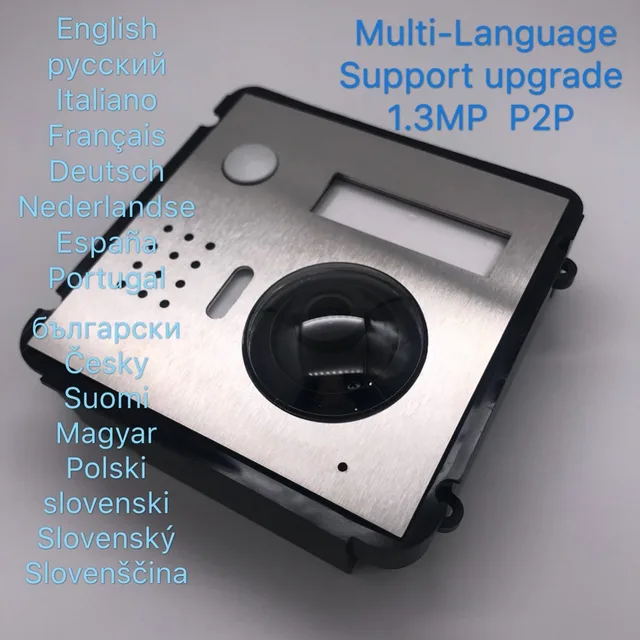 ahua Multi-language VTO2000A-C IP Metal Villa Module Outdoor Station intercom Video Door Phone P2P Metal Villa Outdoor Station