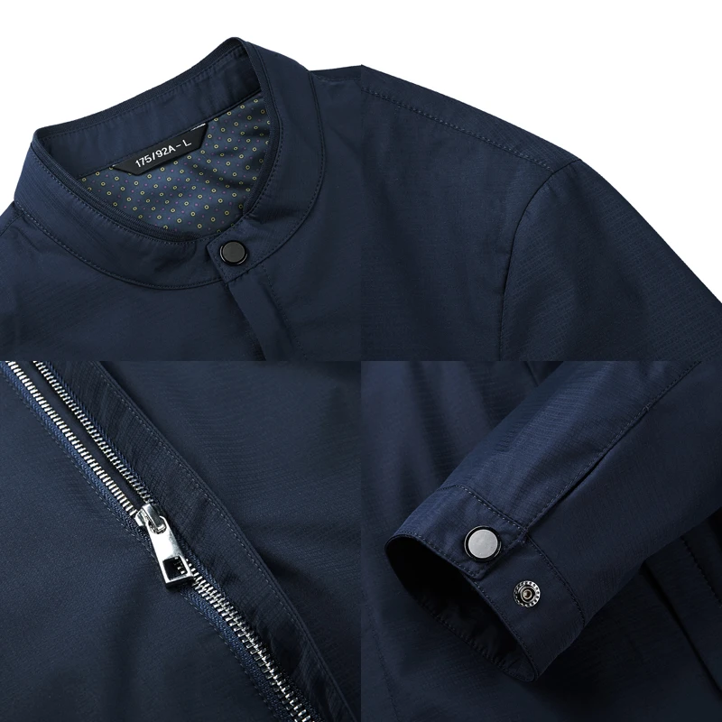 Vêtements 113k20250 Vestes Et Printemps Seven7 Navy7 Formelle Manteaux Hommes Coupe Slim Fit Automne vent Pour Veste Décontracté Bombardier Marque Homme OZiXkTPu