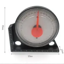 93*85*14 мм Многофункциональный баланс угломерный инструмент с магнитной основой измеритель наклона измеритель отклонения Наклонный инструмент