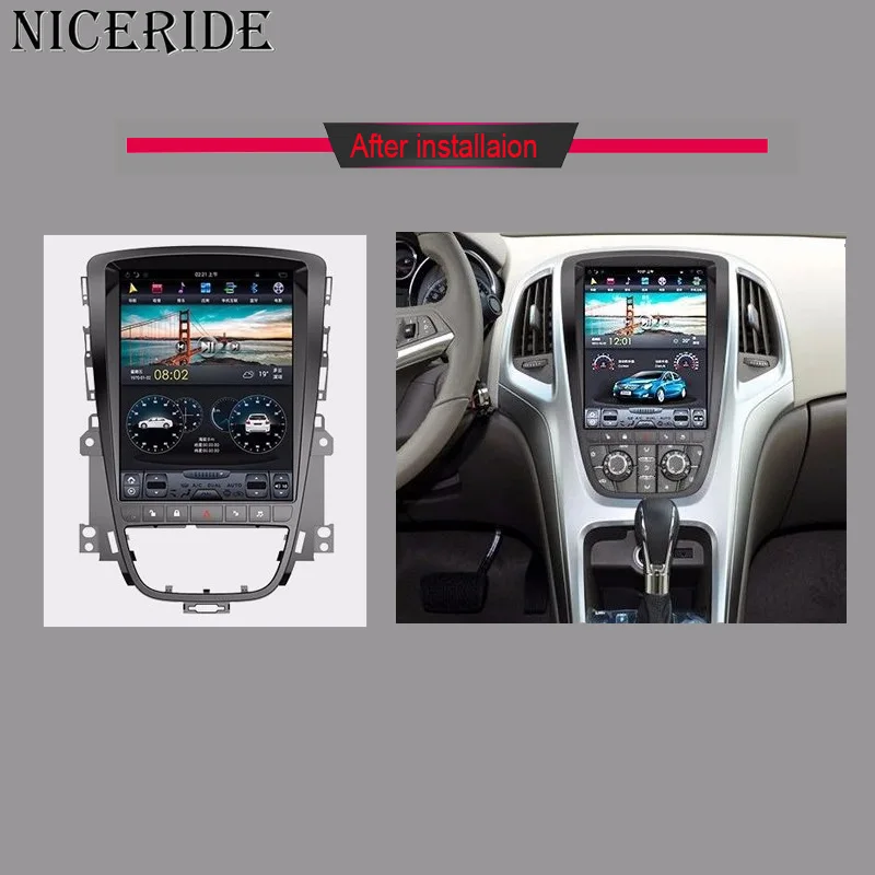 Discount Android 7.1 10.4" Tesla Vertical Screen Car Radio Gps Dvd Player for Buick Excelle 2010-2014 Audio Multimedia System BT Wifi 5