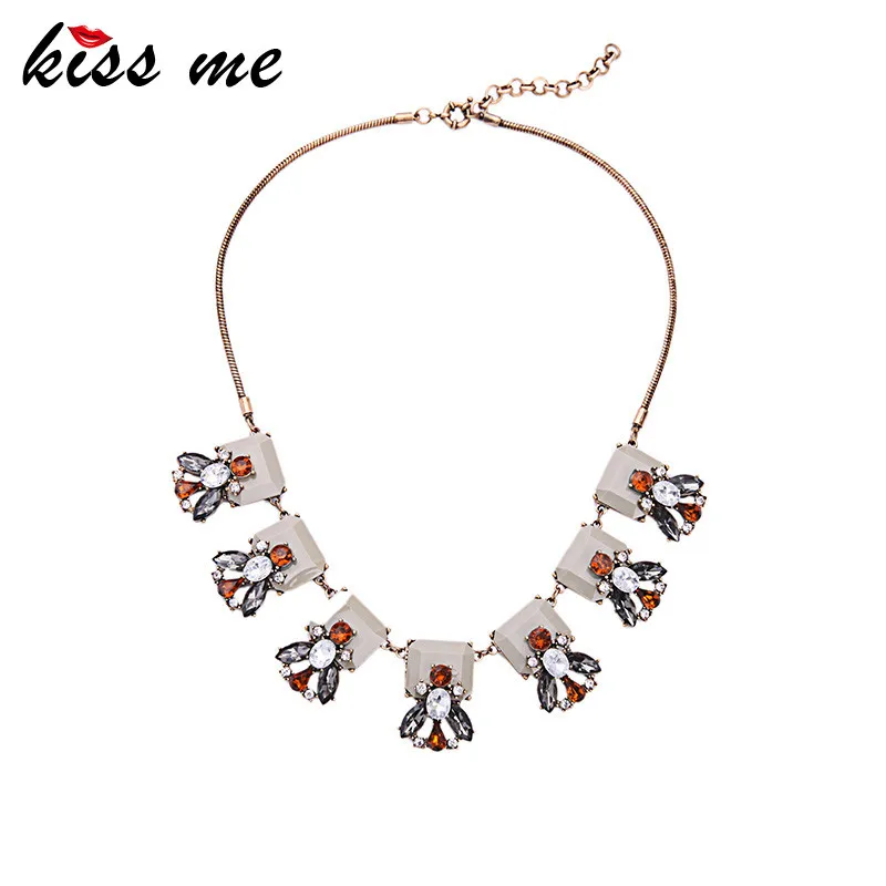 

New Styles 2016 Fashion Jewelry Antique Resin Plant Pendant Fashion Necklace