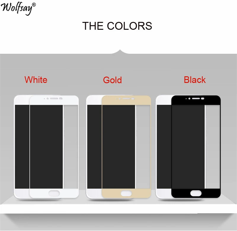 Wolfsay 2 шт. защитная пленка для экрана Meizu Pro 6s закаленное стекло 6 защита от царапин 5