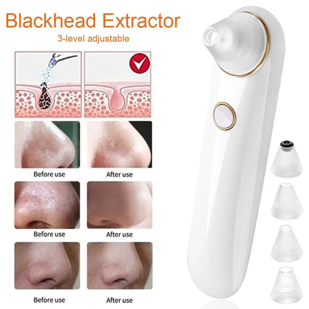 Face Nose Acne Black Dot Pimple Blackhead Remover Electric Blackhead Vacuum Cleaner Pore Blackhead Skin Care Tools Machine