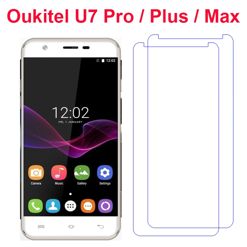 2 шт. Oukitel u7 Plus закаленное стекло против царапин HD защитная пленка для ЖК экрана Pro