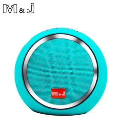 M & J MK101 Портативный Мини Bluetooth динамик беспроводной Музыка резонирующий корпус сабвуфера громкий динамик s с микрофоном для телефона