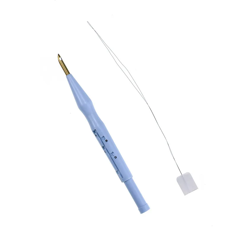Looen DIY Punch Needle Set Embroidery ABS Plastic Needle Felting Wool Felt Craft  Hand Tools Embroidery Adjustable Punch Needle  (4)