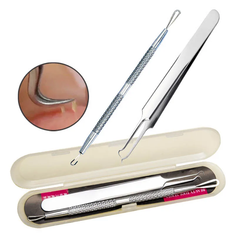 2pcs Acne Blackhead Removal comedone Needles Stainless Pimple Spot