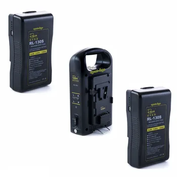 

2pcs*130Wh Li-ion Battery + 1pc* 2-channel Dual Charger Sony V-mount V-lock