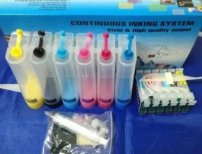 Non-OEM CISS Ink System T0791-T0796 For Eps 1400 1430 1500W P50 PX650 PX660 printer | Компьютеры и офис