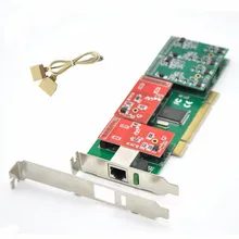 Новая TDM410P 2U Asterisk PCI карта 4 FXS/FXO аналоговая Голосовая телефонная карта Asterisk/Trixbox/Elastix/Freeswitch IP PBX