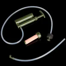 Фильтр для воды очиститель 0,1 микрон 2000л портативный керамический солдат для пеших прогулок экстренный для выживания в походе