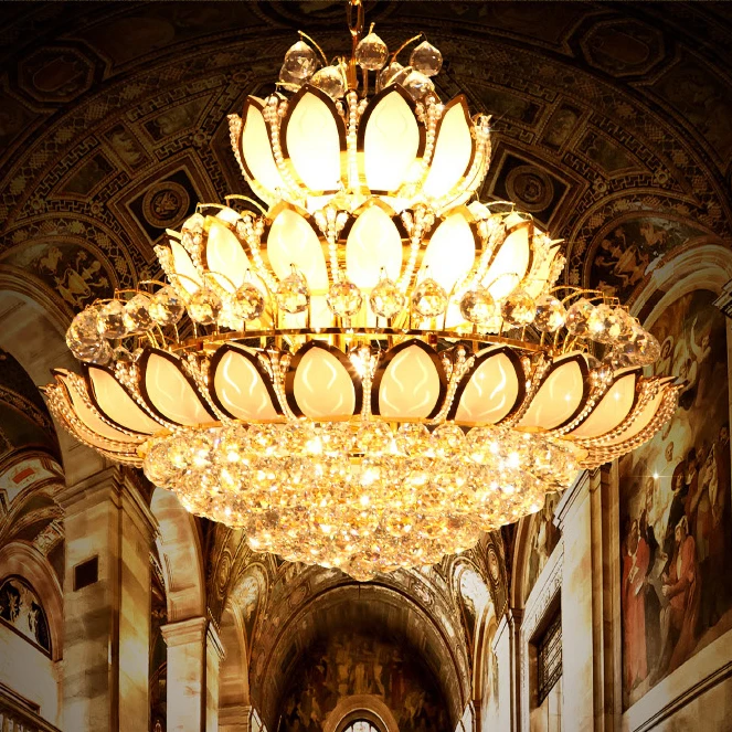 High quality lotus chandelier buy cheap lotus chandelier lots from ...