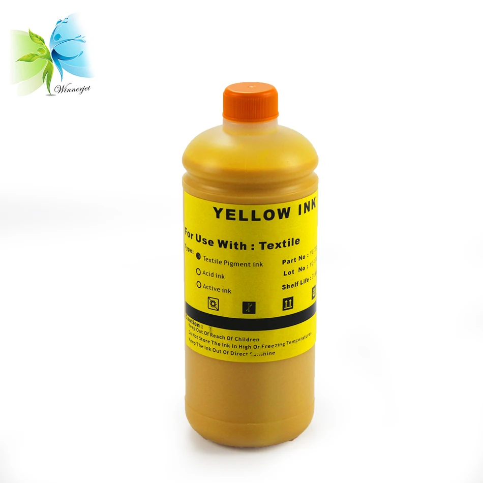 Winnerjet DTG чернила для текстиля EPSON dx5 dx7 печатающая головка печати одежды|ink for