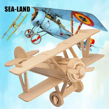 

A Toys For Children 3D Puzzle Diy Wooden Puzzle Nieuport Aircraft A Kids Toys Also Suitable Adult Game Gift Of High Quality Wood