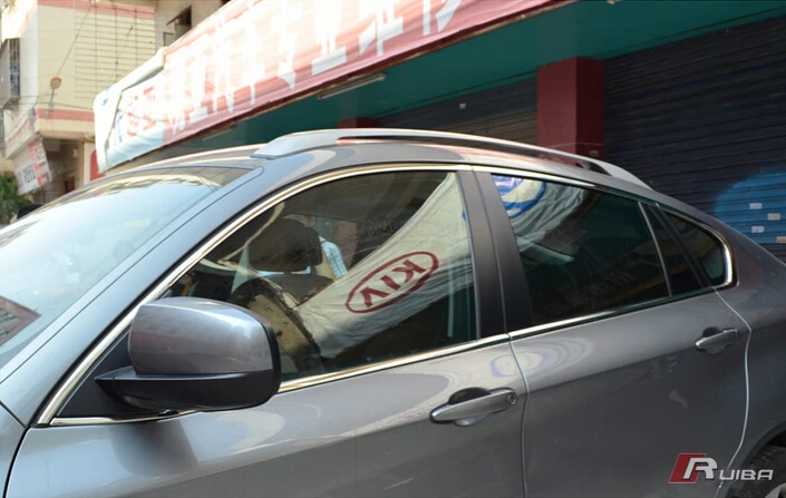 

High Quality 10pcs Stainless Steel Full Window Trims For BMW X6 E71 2009 2010 2011 2012 2013 2014