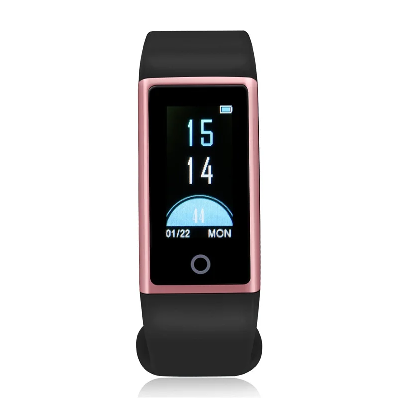 

696 M18 0.96'IPS Color Smart Bracelet Wrist Strap USB Charger Blood Pressure