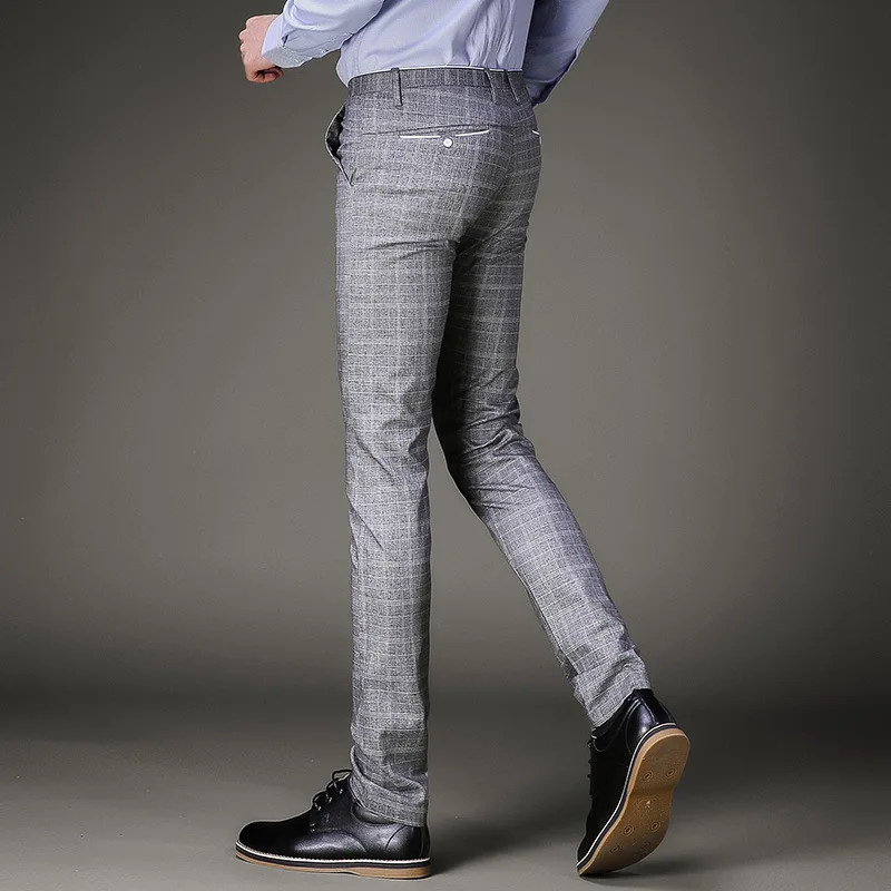 1 шт. мужские узкие брюки больших размеров карандаш весна 2020 хлопковый смешанный