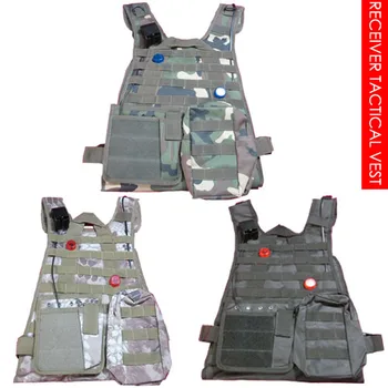 

Laser Tag Receiver Tactical V e s t, Four Receiver Sensors, Three Color
