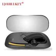 Wireless Bluetooth headset Business Hands free earphone headsets With Mic Stereo With Charging Box Mini LJ