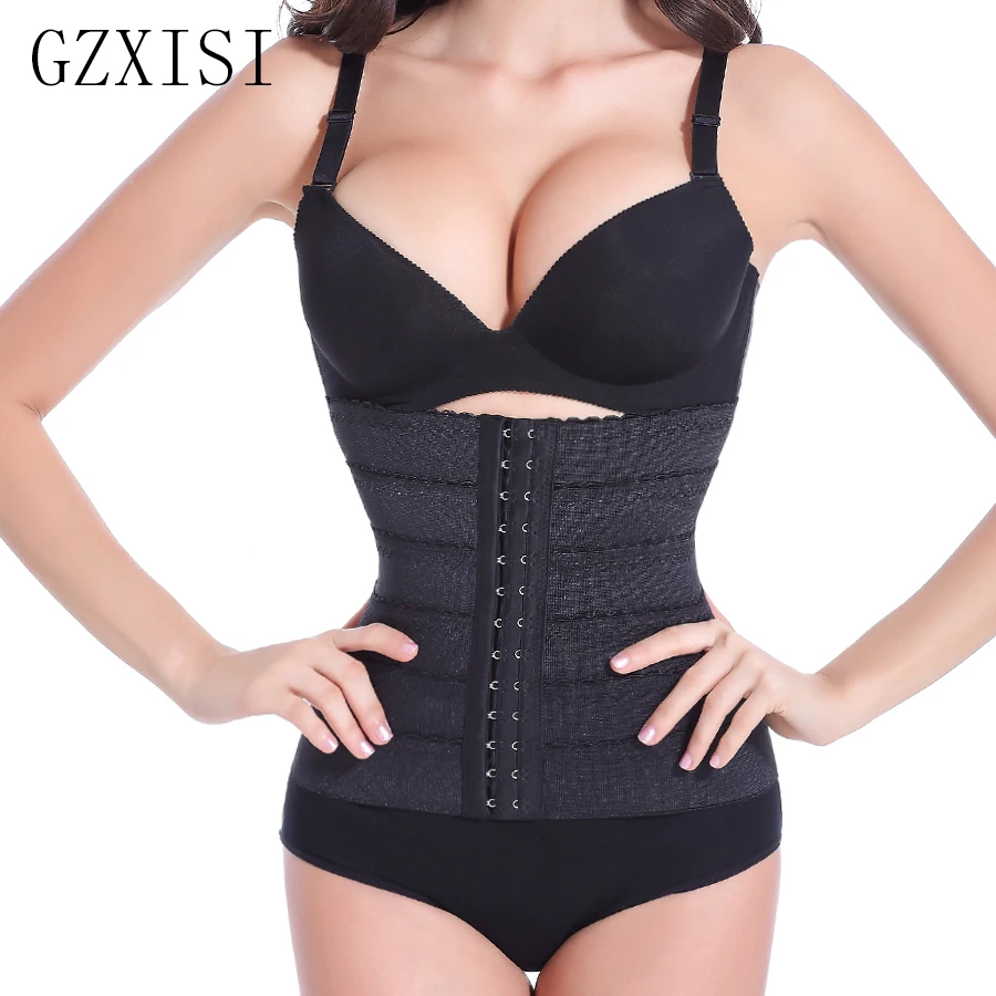 

Black Girdles Body Shapers for Women Body Slimming Tummy Shaper Waist Trainer Girdle Cincher Shaper Corset Thermal Body Shaper