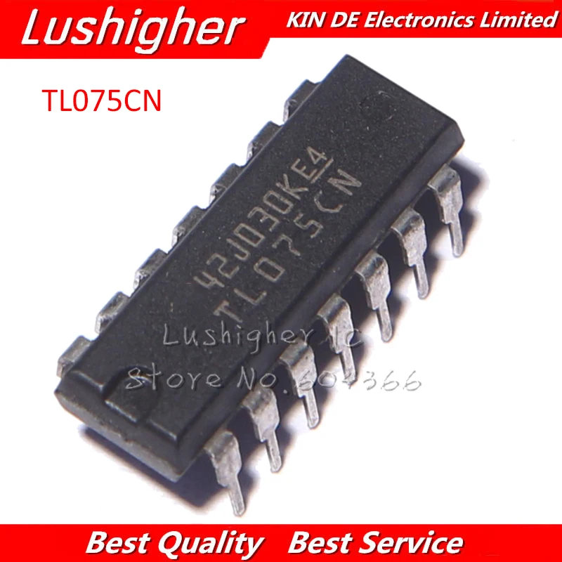 

10PCS TL075CN DIP TL075 DIP14