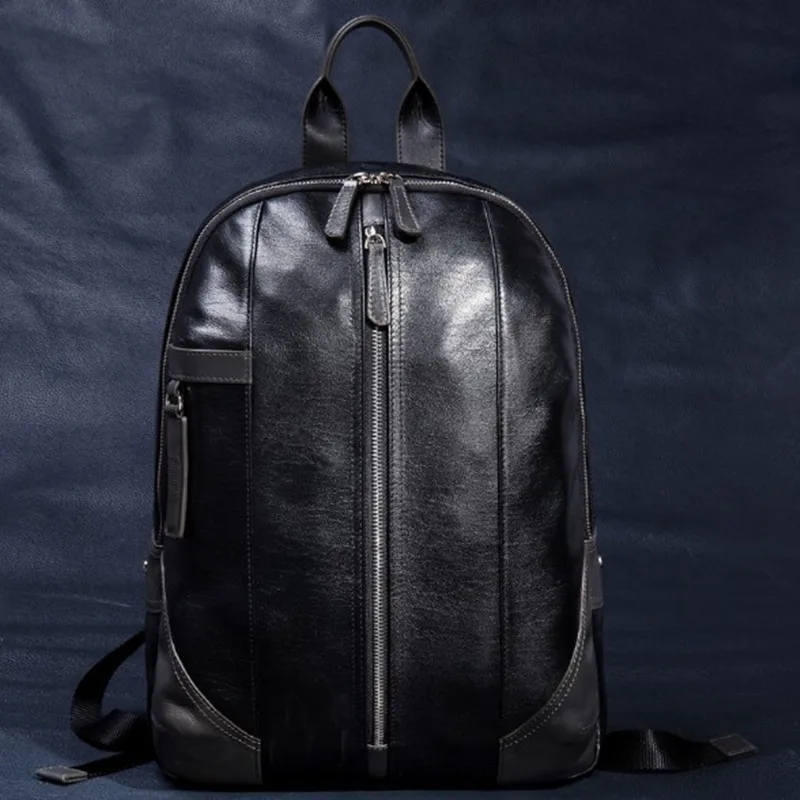 Mochila De Cuero genuino de alta calidad con envío gratuito, bolsa de viaje de moda para hombre, Mochila de piel de vaca 2018 nueva marca Pabojoe 100% Mochila De Cuero genuino de alta calidad con envío gratuito, bolsa de viaje de moda para hombre, Mochila de piel de vaca 2018 nueva marca Pabojoe 100%