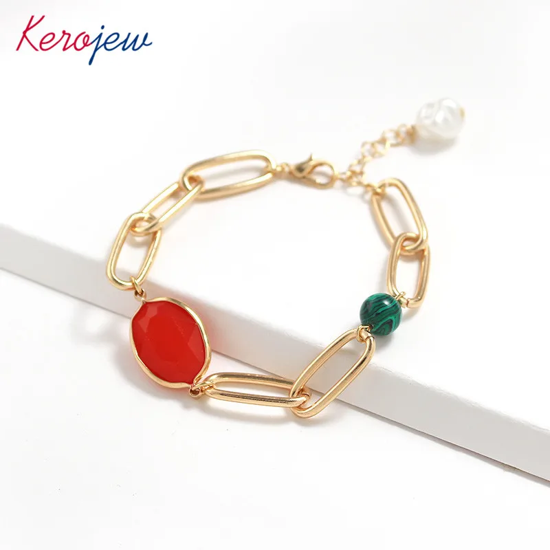 

Aliexpress Elegant Bracelets For Women Gold Color Zinc Alloy Chains Statement Accessories Korean Stylish Wholesale Bracelet