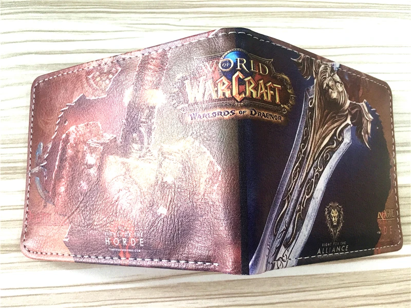 

2018 World of Warcraft wallet Horde Wallet PU Leather Good Quality, WOW, World of Warcraft W339