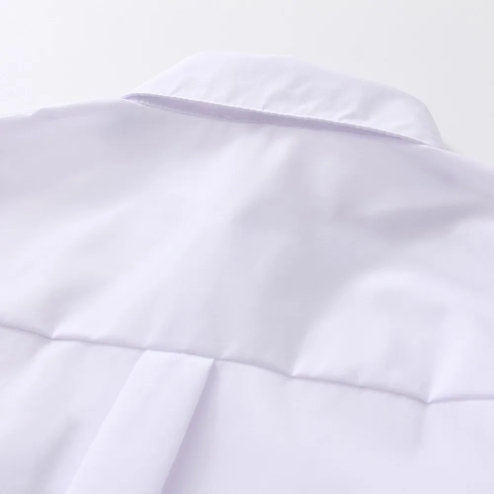Новинка, белая рубашка, повседневная одежда, хлопковая блуза на пуговицах с отложным воротником и длинными рукавами, женская рубашка с вышивкой, горячая Распродажа T8D427M