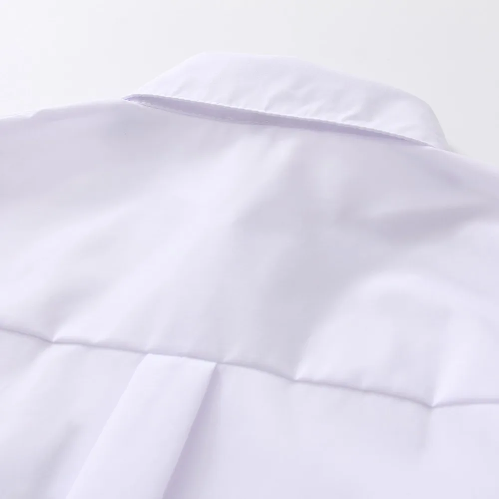 2019 NEW White Shirt Casual Wear Button Up Turn Down Collar Long Sleeve Cotton Blouse Embroidery Feminina HOT Sale T8D427M