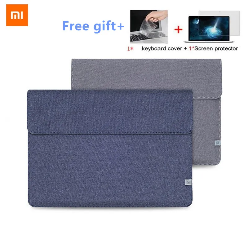 Оригинальный xiaomi сумки для ноутбуков с клапаном xiaomi air 12,5 13,3 дюймов чехол для ноутбука Macbook Air 13 12 сенсорная панель 13 ноутбук сумка + чехол для ...