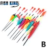 FISHKING 10PCS/Lot Fishing Float 7 styles Mix Size Mix Color Carp Fishing Float Bobbers Buoy Boia Flotteur Peche Pesca For Fish ► Photo 3/6