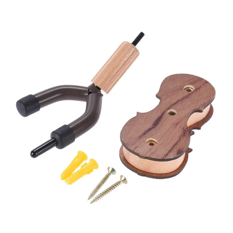 Крючок для скрипки и Виолы с ленточки с бантиками для дома и студии для настенного крепления изготовлен из лиственных пород